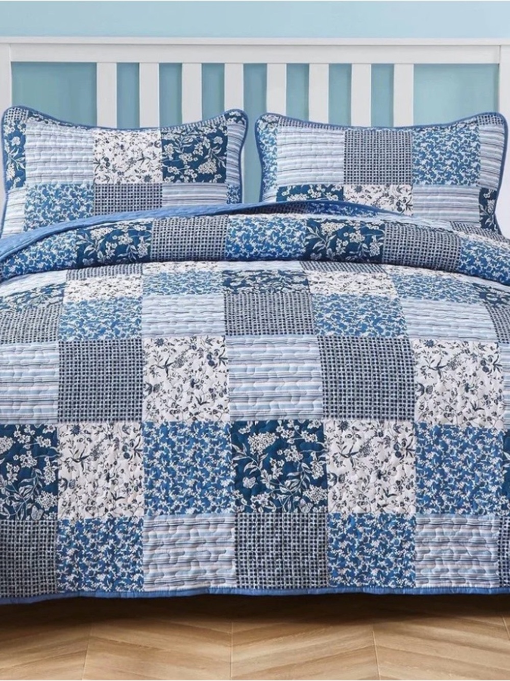 Patchwork Quilt Set - Full